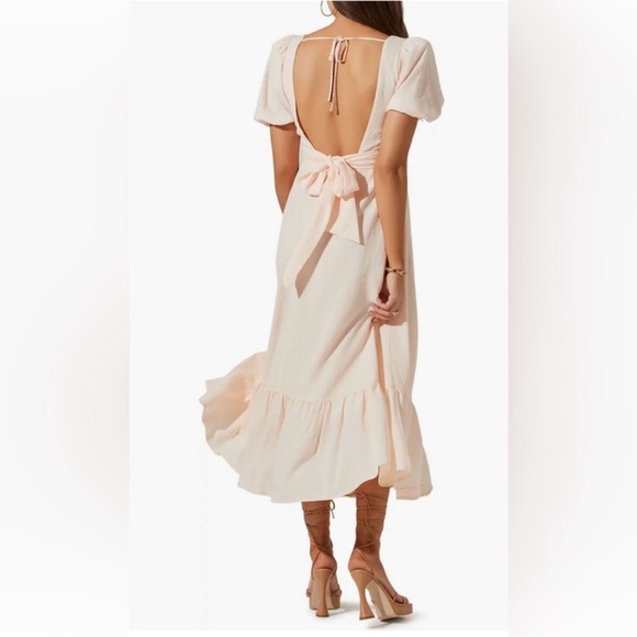 ASTR the label puff sleeve dress - Picture 2 of 5